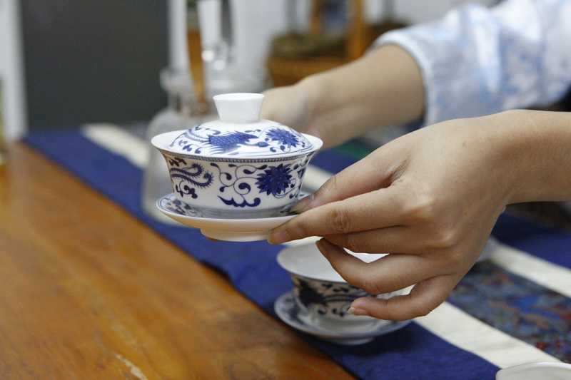 盖碗茶艺，手法之美