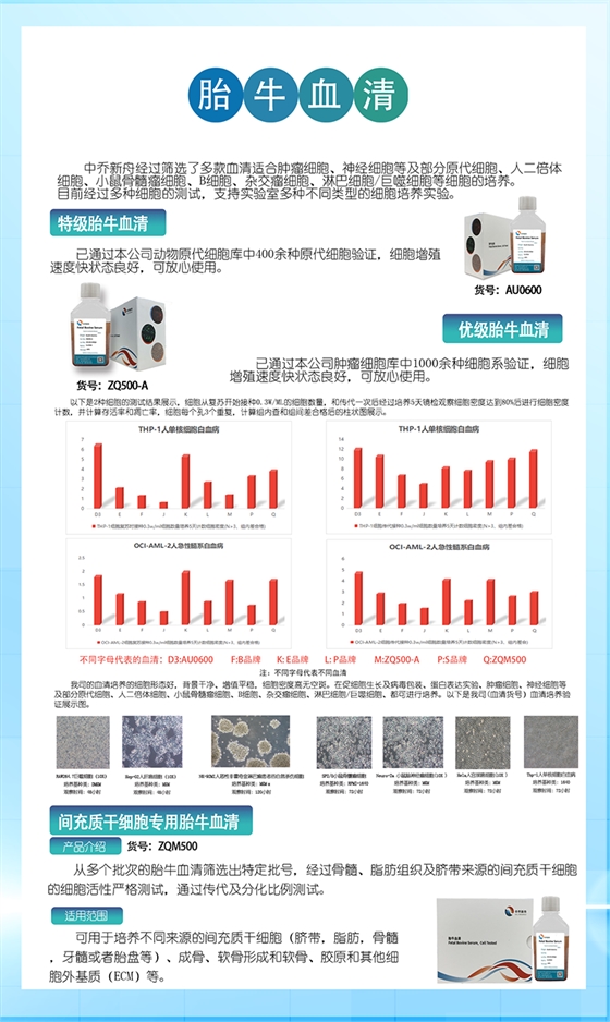 澳洲胎牛血清，优质生物资源的探索与应用