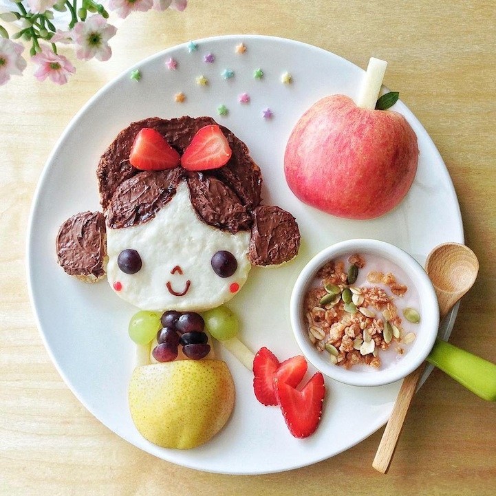 可爱食品图片，美食的视觉盛宴