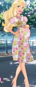芭比孕妇，时尚与母爱的完美融合