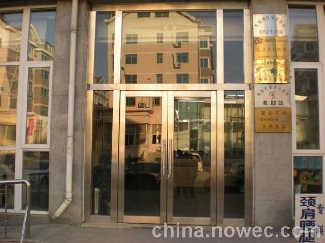 高档不锈钢玻璃门，现代建筑的优雅与实用之选