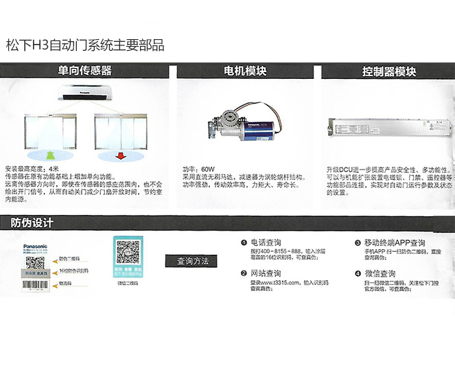 松下H3自动门售后服务，专业、高效、全方位的保障